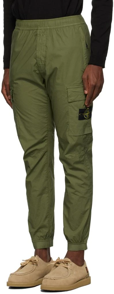 商品Stone Island|Green SUPIMA Cargo Pants,价格¥3419,第4张图片详细描述