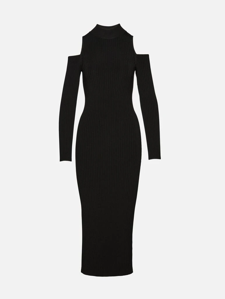 商品LAPOINTE|Shiny Viscose Cold Shoulder Dress,价格¥1893,第1张图片