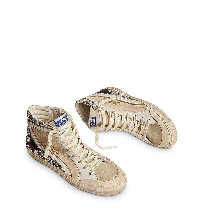 商品Golden Goose|Women's Slide Penstar Lace Up Sneakers,价格¥4708,第2张图片详细描述