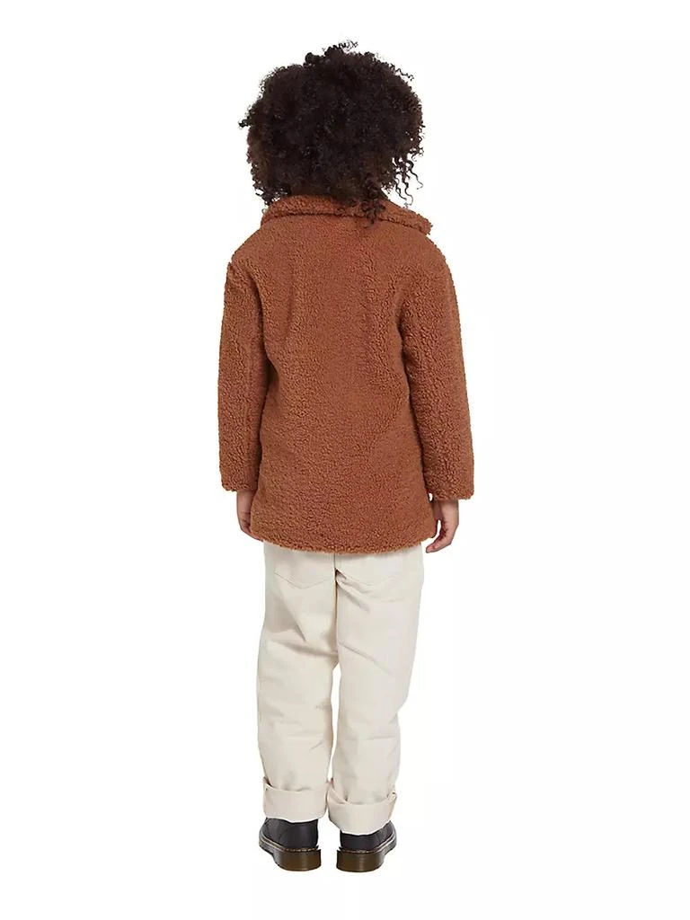 商品Apparis|Little Boy's &amp; Boy's Anouck Sherpa Double-Breasted Coat,价格¥620,第3张图片详细描述