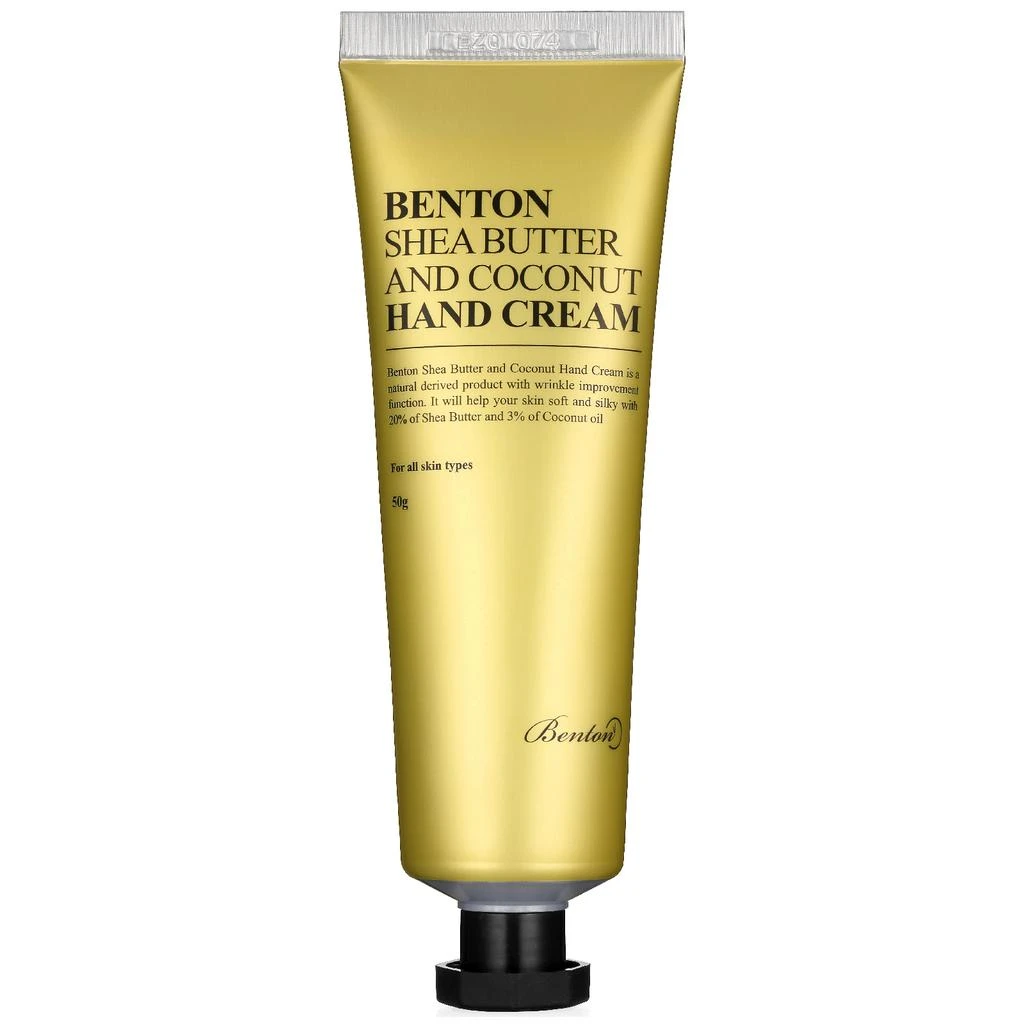 商品Benton|Benton Shea Butter and Coconut Hand Cream 50g,价格¥66,第1张图片