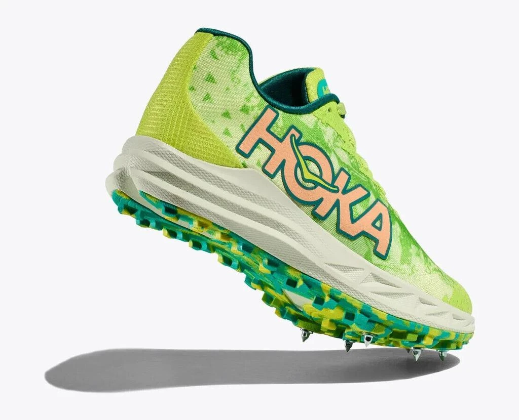 商品Hoka One One|Crescendo XC Men US 11.5 Lettuce Electric Lime Spikes Cleats TF1723,价格¥1055,第5张图片详细描述