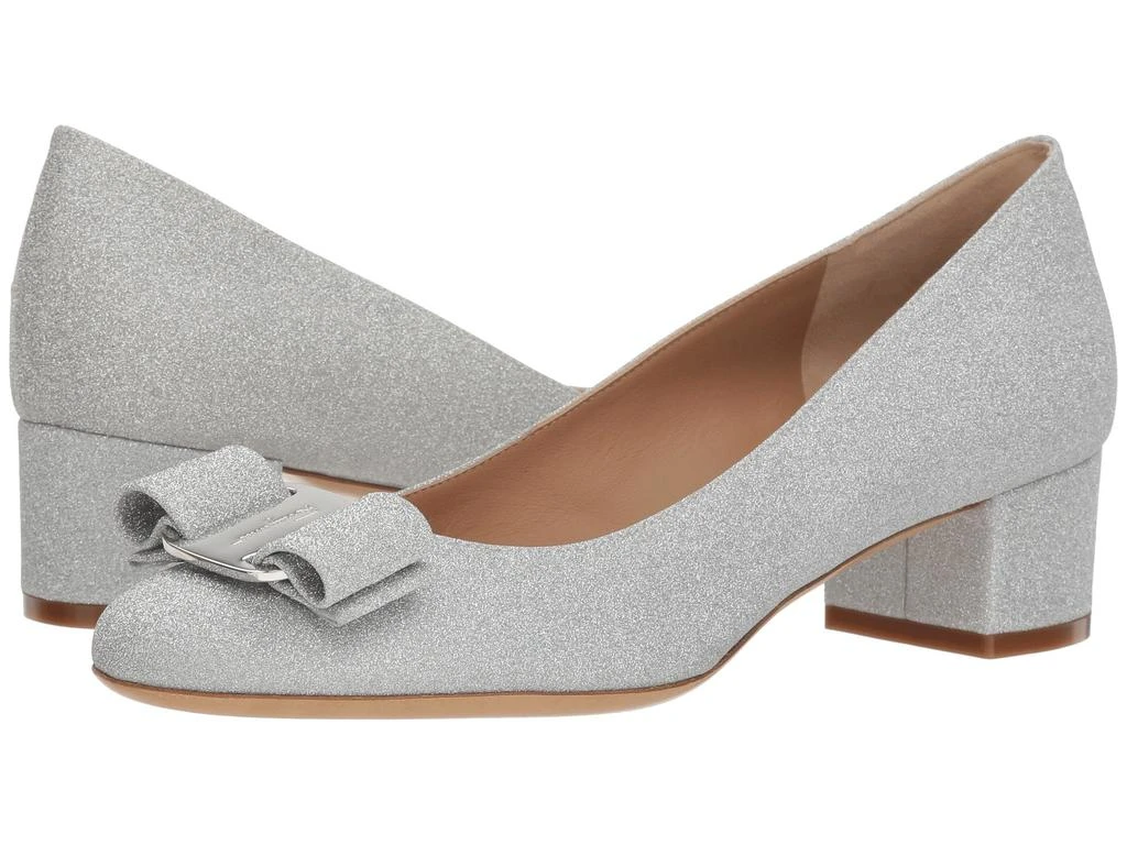 商品Salvatore Ferragamo|Vara Glitter Pump,价格¥4799,第1张图片