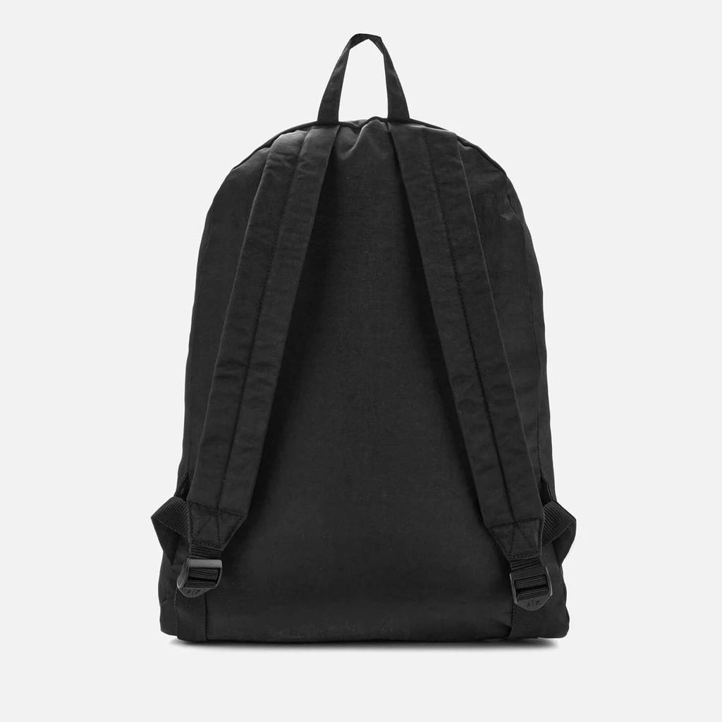 商品Armani Exchange|Armani Exchange Men's Ax Logo Backpack - Black,价格¥534,第2张图片详细描述