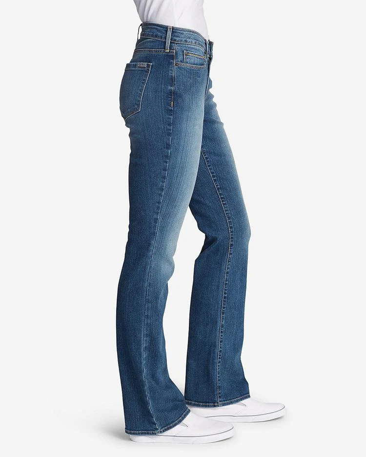 商品Eddie Bauer|Women&#39;s StayShape Boot Cut Jeans - Curvy,价格¥522,第5张图片详细描述