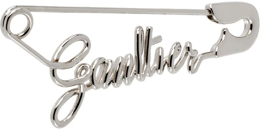 商品Jean Paul Gaultier|Silver 'The Gaultier Safety Pin' Single Earring,价格¥842,第2张图片详细描述