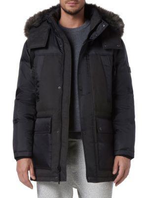 商品Marc New York by Andrew Marc|Tripp Down Faux Fur Hood Parka,价格¥1234,第1张图片