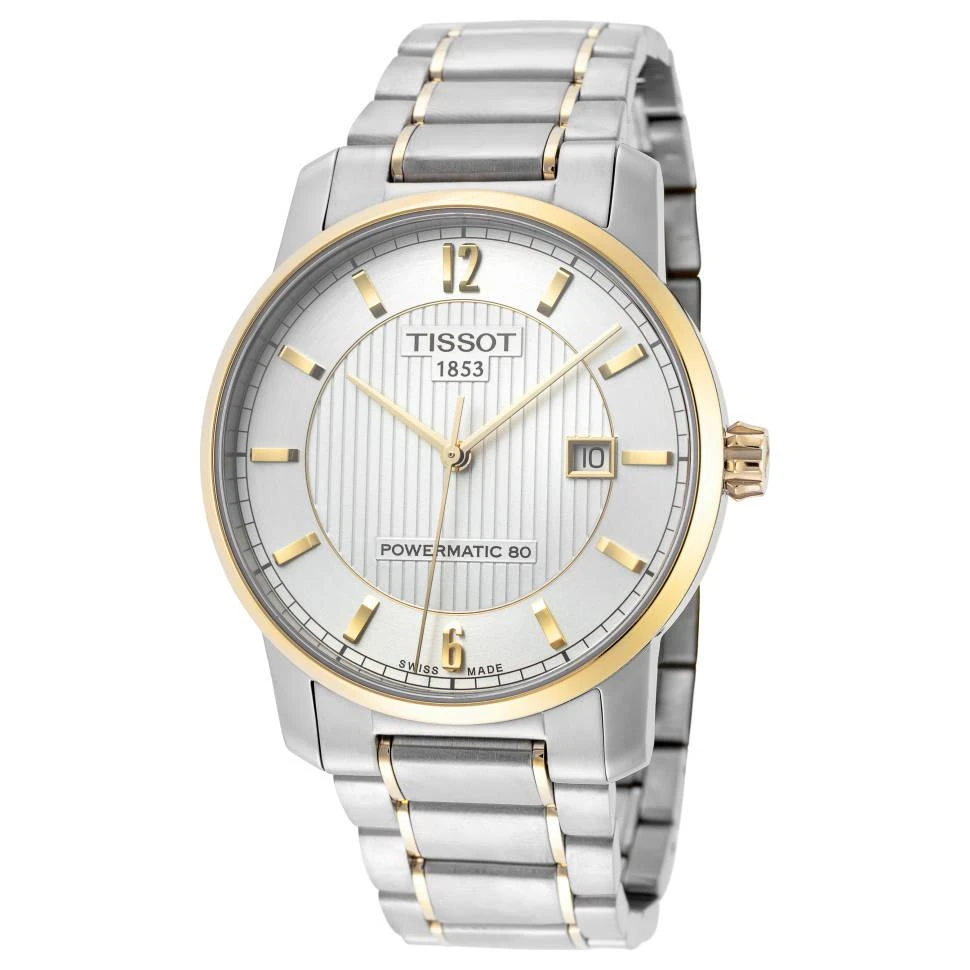商品Tissot|Tissot Titanium Men's Watch T0874075503700,价格¥2498,第1张图片