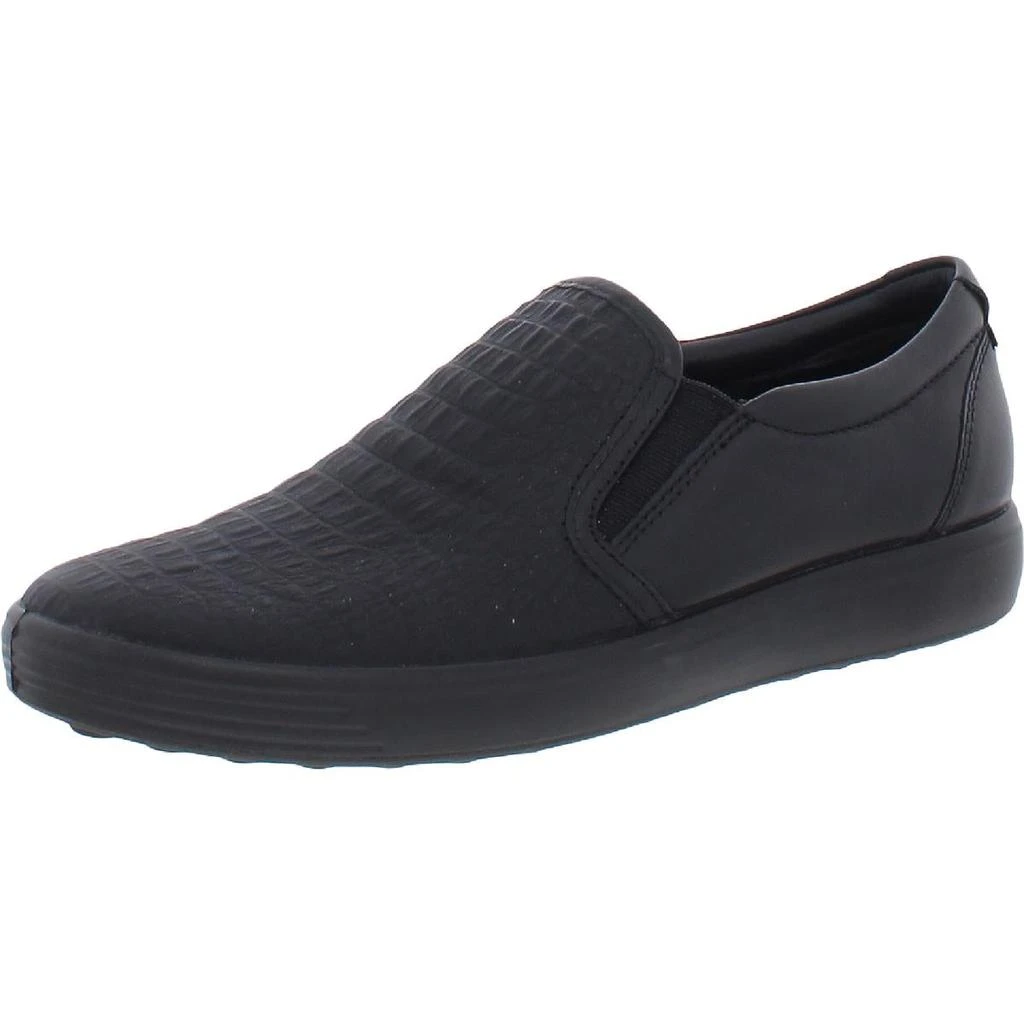 商品ECCO|ECCO Womens Soft 7 Leather Slip On Loafers,价格¥691,第1张图片