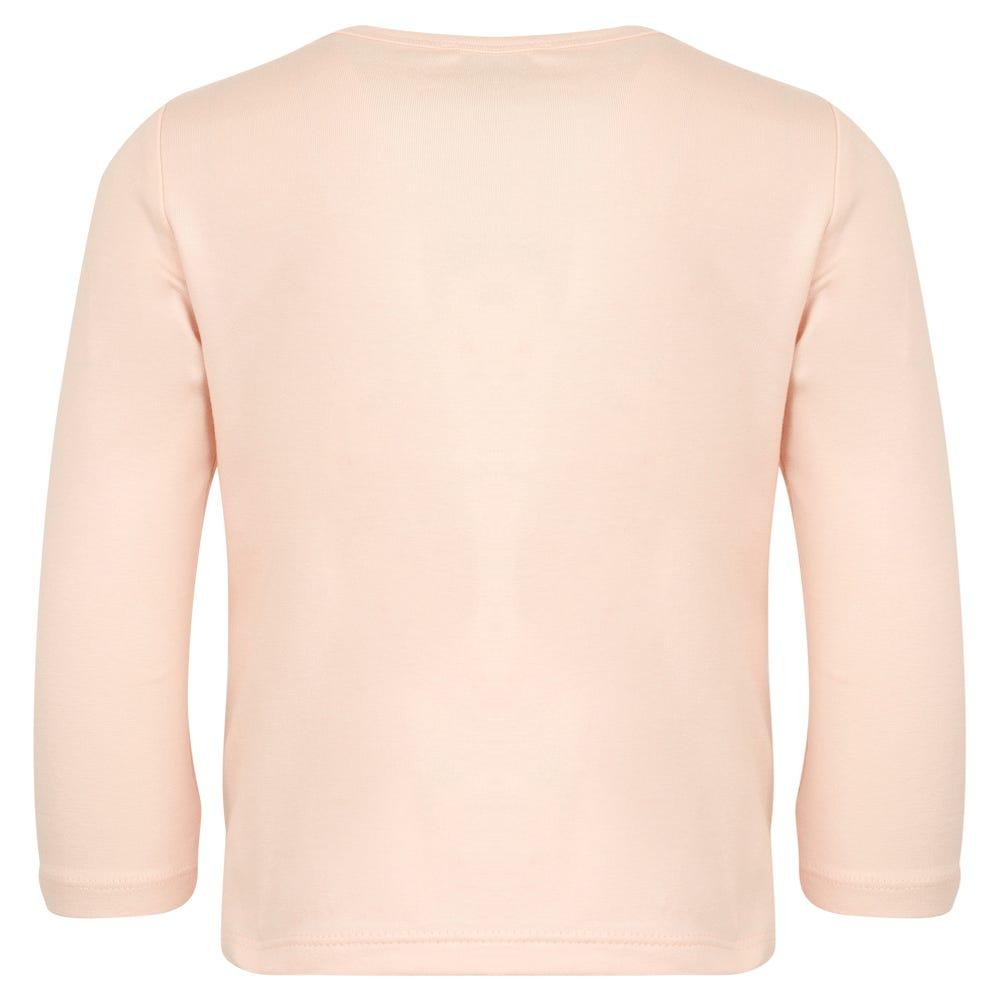 Pale Pink Long Sleeve Baby T Shirt商品第3张图片规格展示