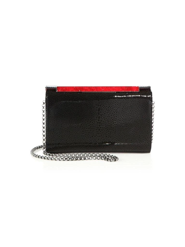 商品Christian Louboutin|Vanité Small Strass Leather Clutch,价格¥11256,第1张图片