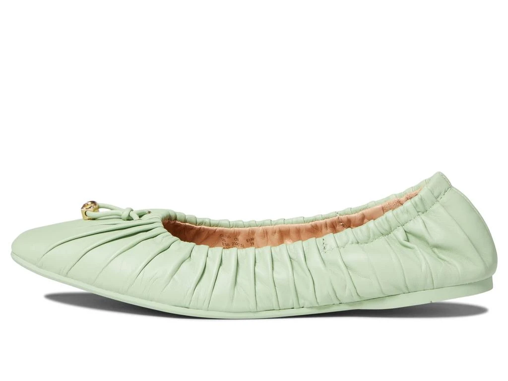 商品Coach|Eleanor Leather Ballet Flats,价格¥499,第4张图片详细描述
