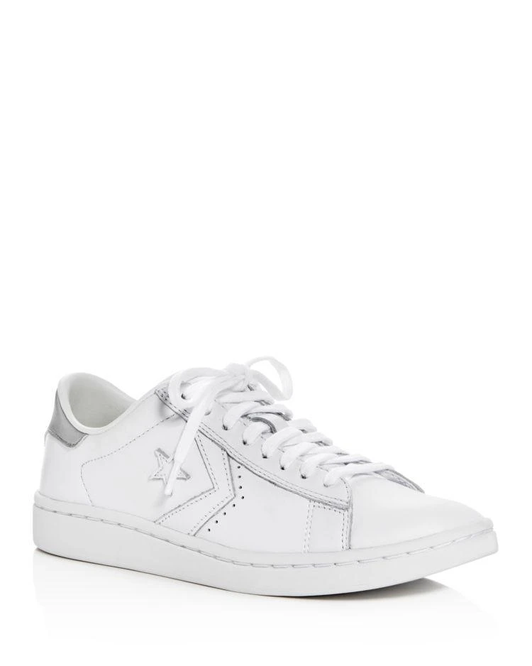 商品Converse|Women's Leather Lace Up Sneakers,价格¥335,第1张图片