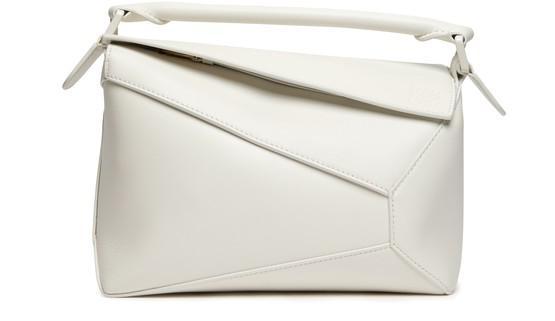 商品Loewe|小号纯色拼图手提包,价格¥25855,第1张图片