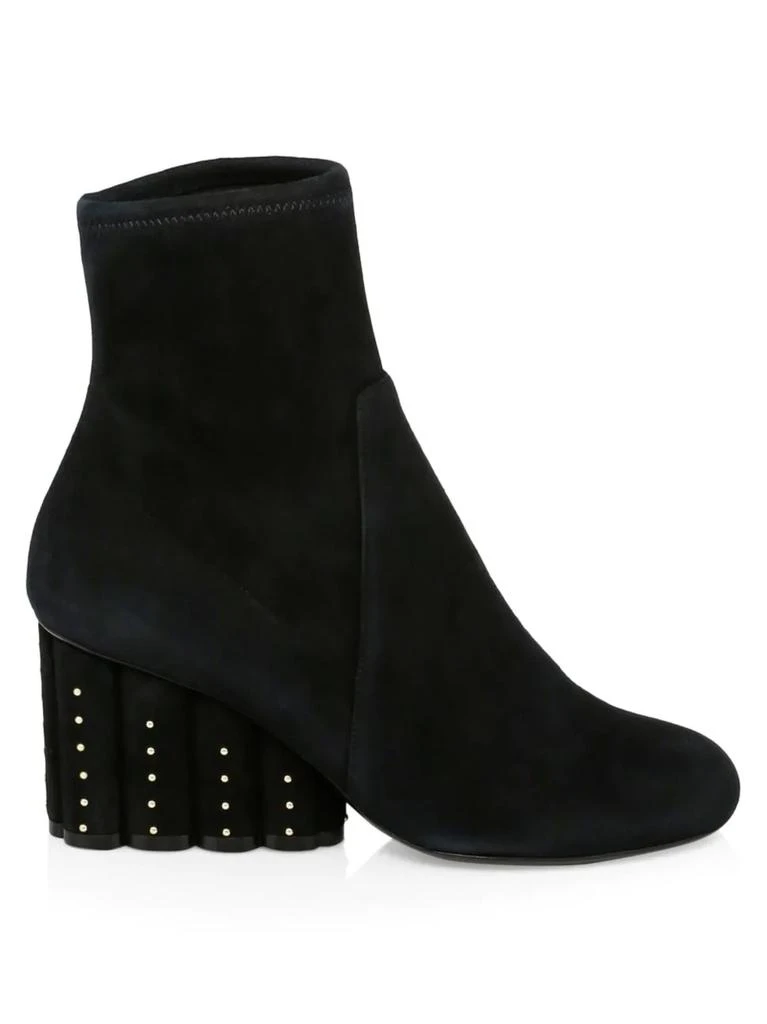 商品Salvatore Ferragamo|Gallio Suede Wedge Ankle Boots,价格¥3544,第1张图片