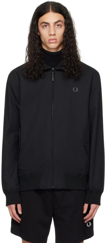 商品Fred Perry|Black Harrington Jacket,价格¥839,第1张图片