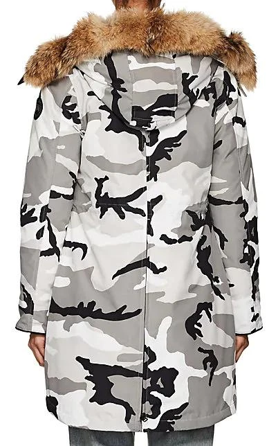 商品Canada Goose|Rossclair Camouflage Tech-Faille Parka,价格¥7020,第3张图片详细描述