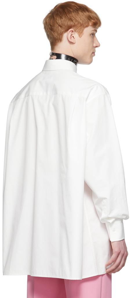 White Cotton Shirt商品第3张图片规格展示