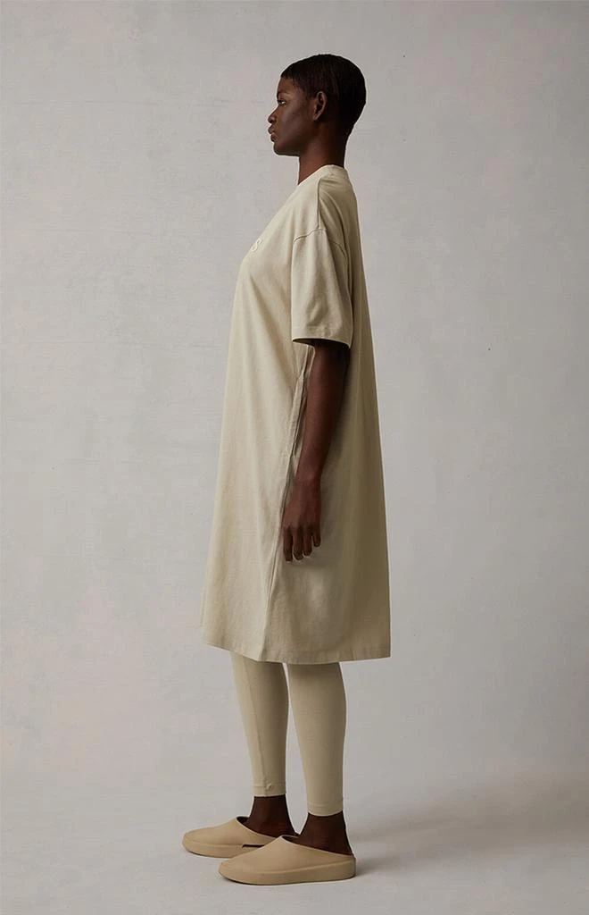 商品Essentials|Women's Wheat T-Shirt Dress,价格¥248,第3张图片详细描述