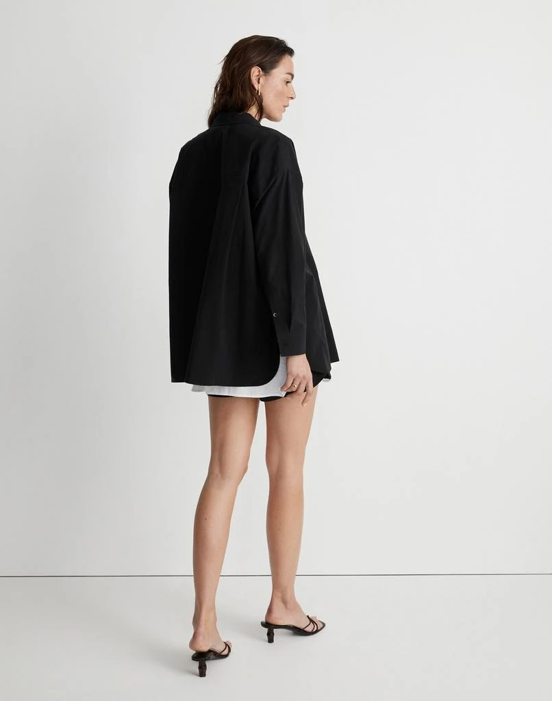 商品Madewell|The Signature Poplin Oversized Shirt,价格¥476,第3张图片详细描述