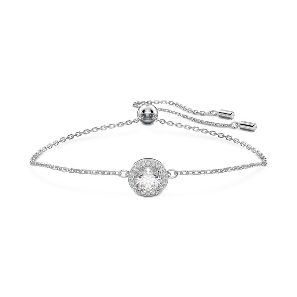 商品Swarovski|Silver-Tone Constella Crystal Bangle Bracelet,价格¥923,第1张图片