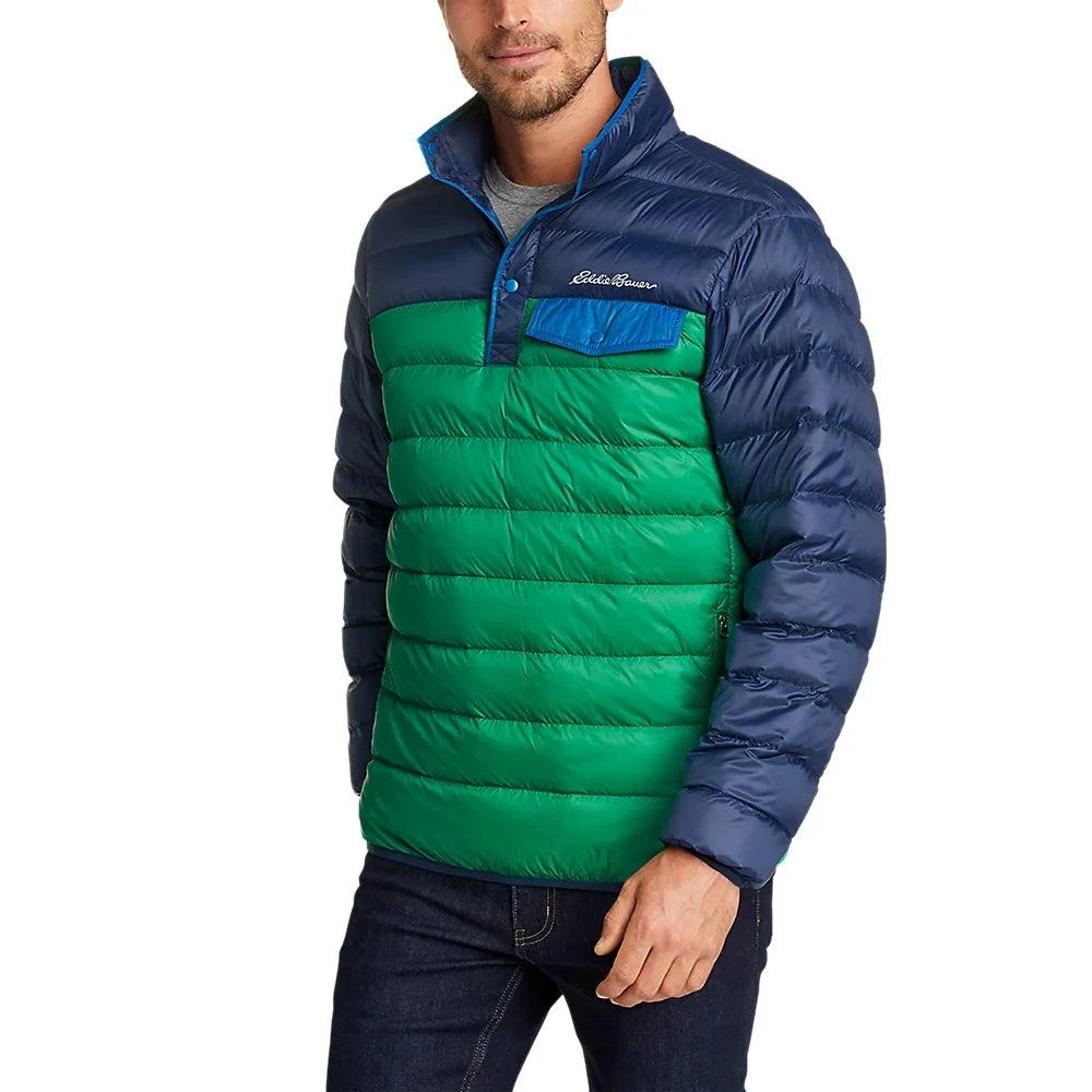 商品Eddie Bauer|Men's Stratuslite Down Snap Mock,价格¥542,第3张图片详细描述