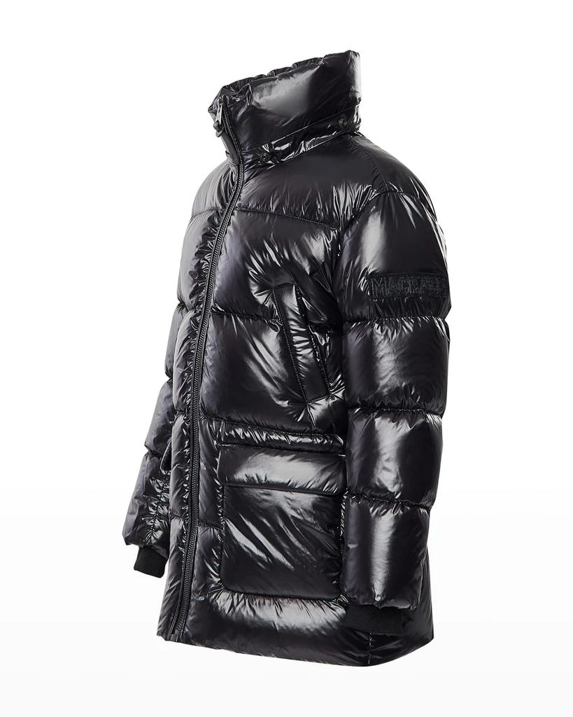 商品Mackage|Kid's Kennie Puffer Hooded Parker,价格¥3867,第5张图片详细描述