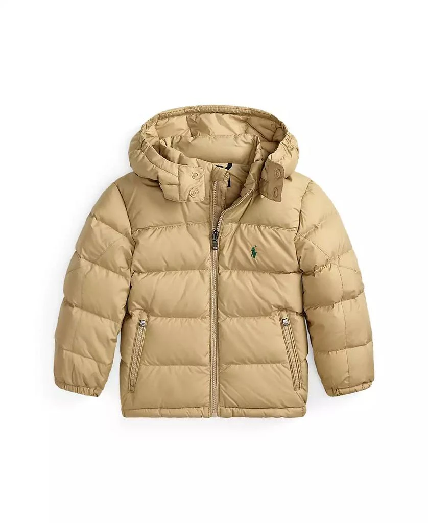 商品Ralph Lauren|Toddler and Little Boys 2-7 Ripstop Down Hooded Jacket,价格¥955,第4张图片详细描述