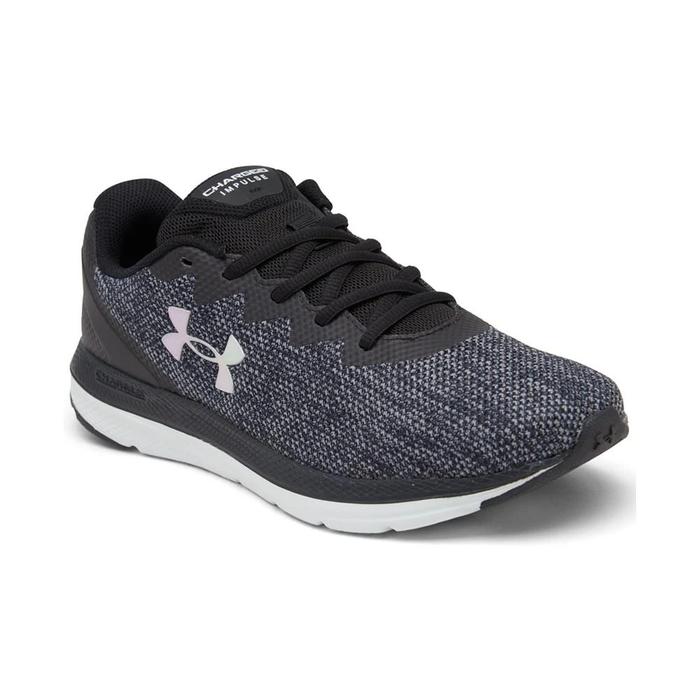 商品Under Armour|Women's Charged Impulse 2 Knit Running Sneakers from Finish Line,价格¥260,第1张图片