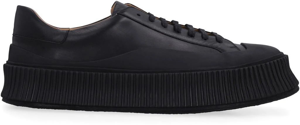 商品Jil Sander|Jil Sander Leather Low-top Sneakers,价格¥3169,第2张图片详细描述