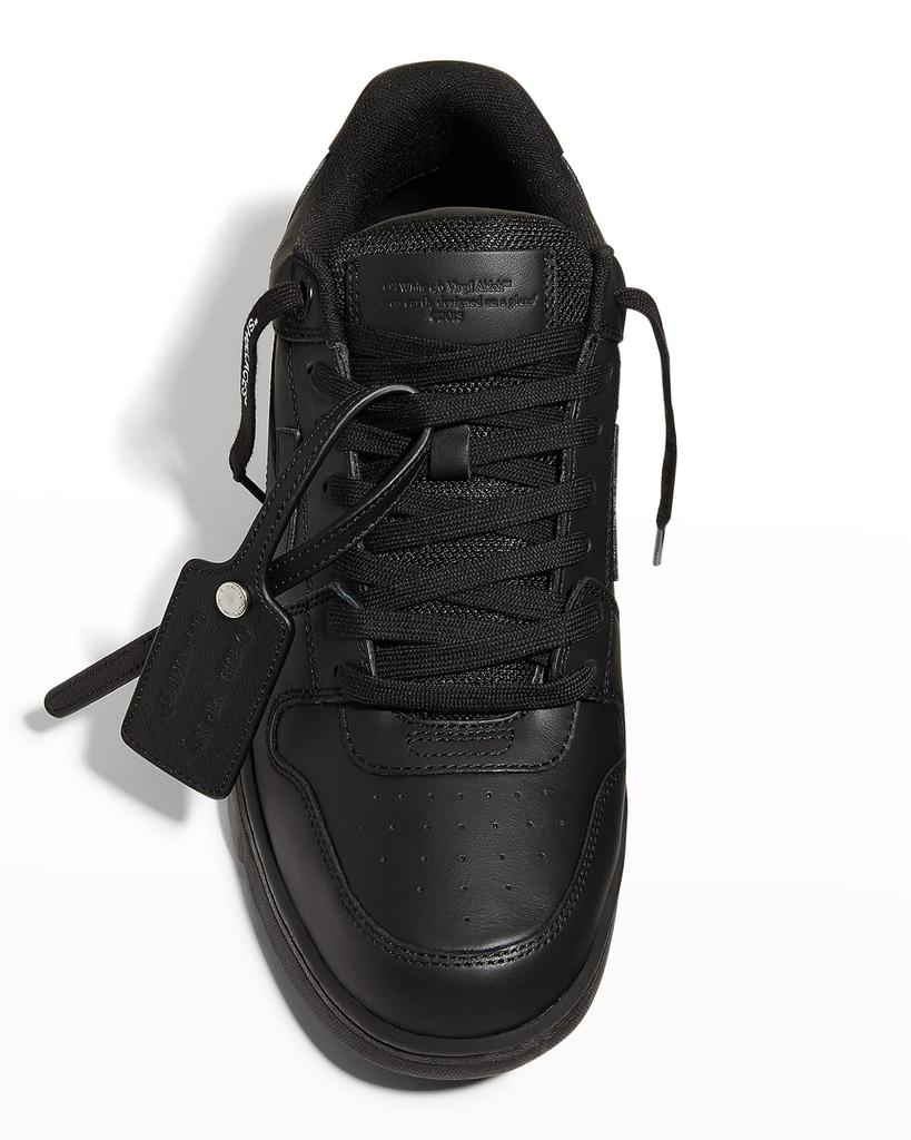 Men's Out Of Office Leather Low-Top Sneakers商品第7张图片规格展示