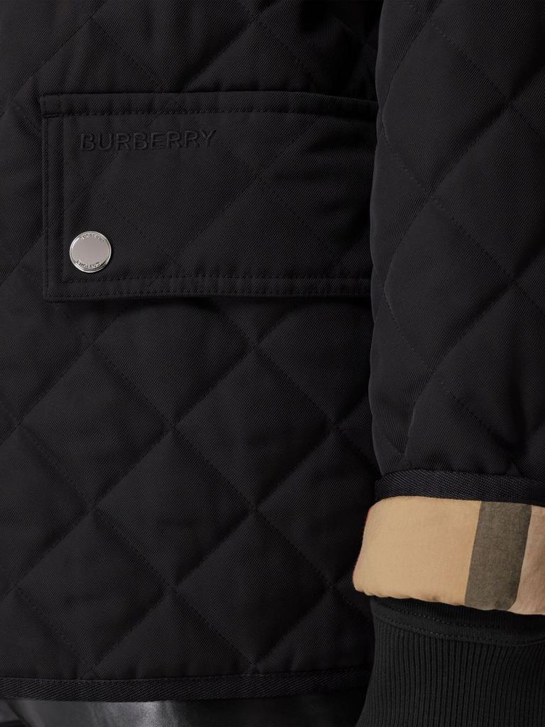 Diamond quilted jacket商品第5张图片规格展示