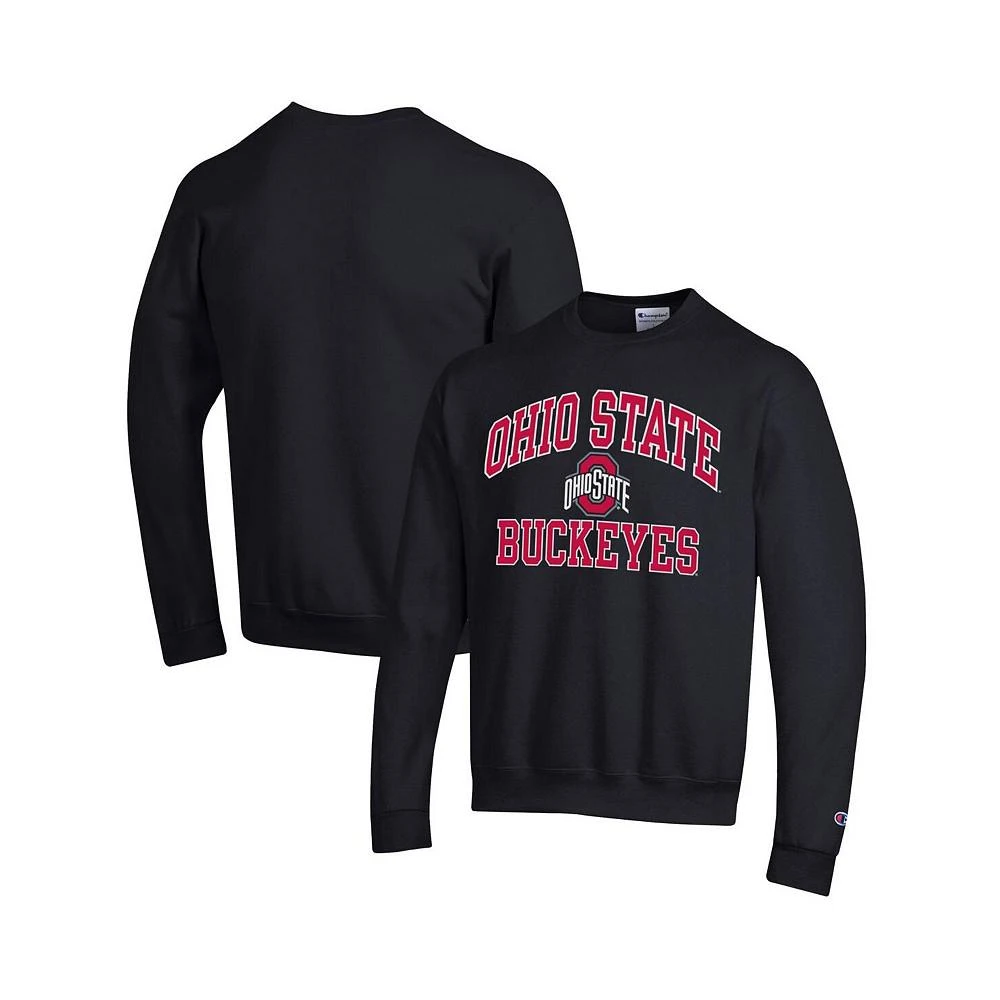 商品CHAMPION|Men's Black Ohio State Buckeyes High Motor Pullover Sweatshirt,价格¥406,第1张图片