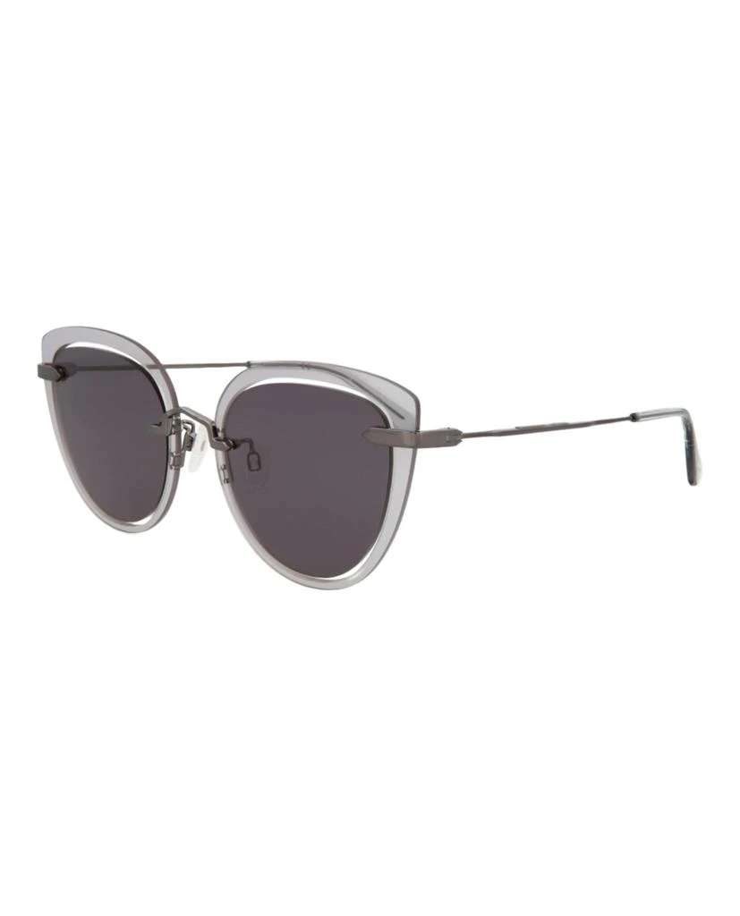 商品Alexander McQueen|Cat Eye-Frame Metal Sunglasses,价格¥442,第2张图片详细描述