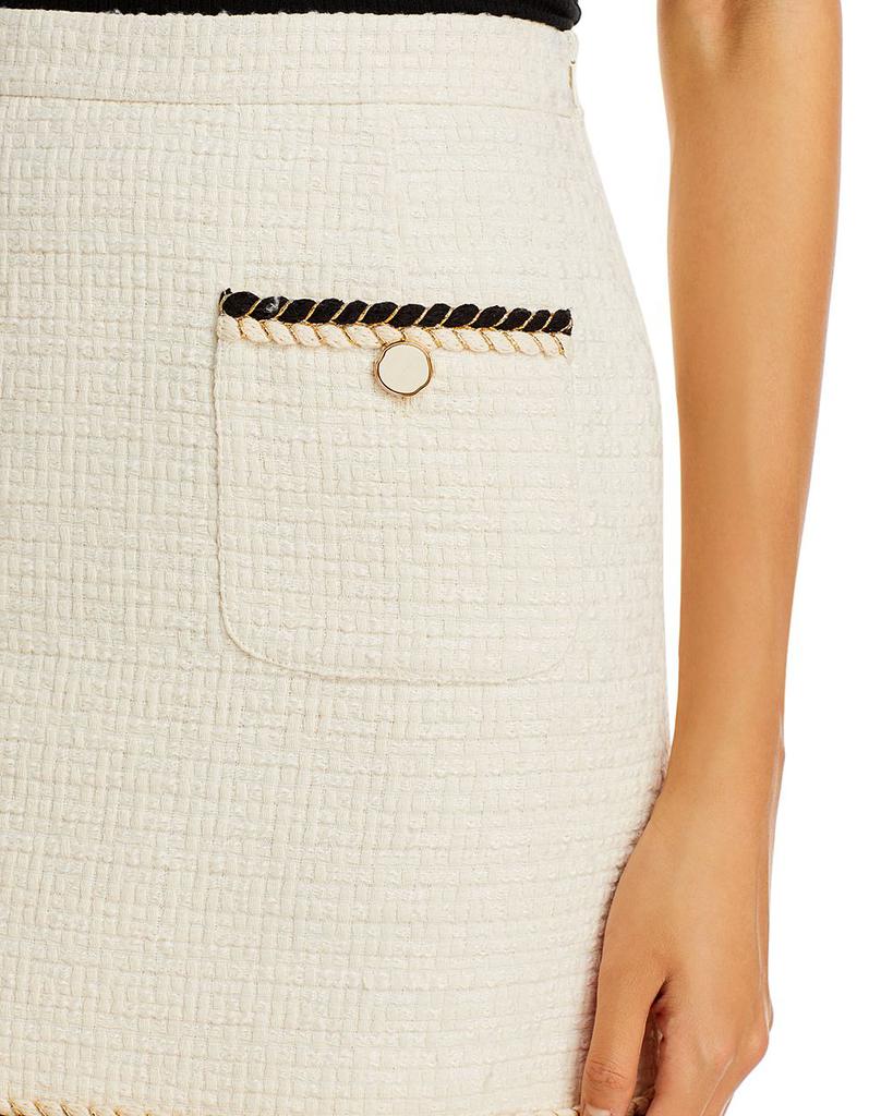 Braided Trim Tweed Mini Skirt - 100% Exclusive商品第4张图片规格展示