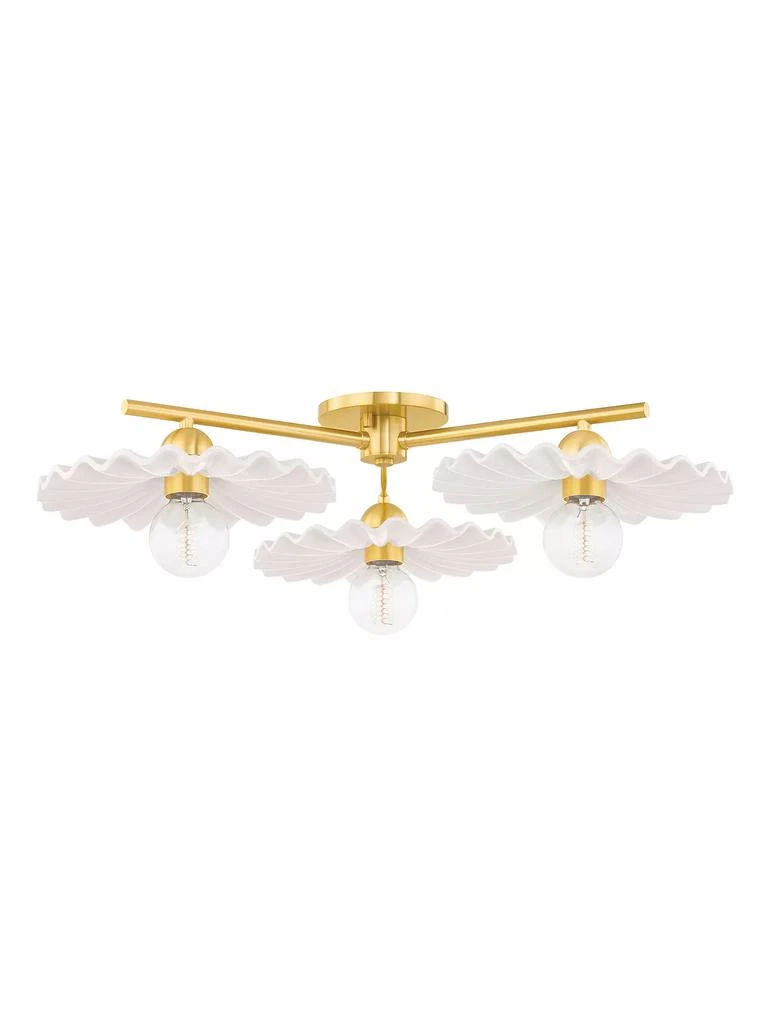 商品mitzi|Tinsley 3-Light Semi Flush,价格¥3261,第1张图片