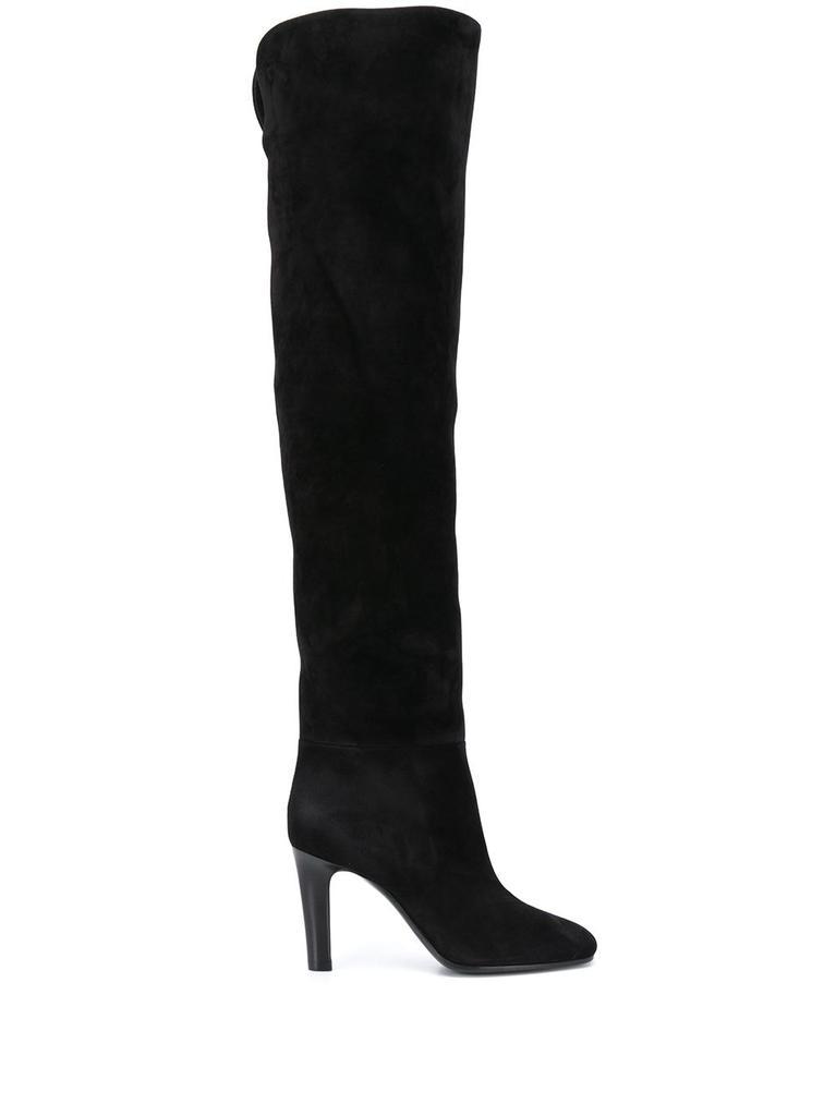 商品Yves Saint Laurent|Saint Laurent  Boots Black,价格¥12452,第1张图片