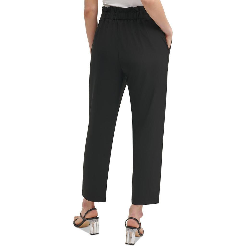 商品Calvin Klein|Calvin Klein Womens Tech Belted Paperbag Ankle Pants,价格¥298,第4张图片详细描述