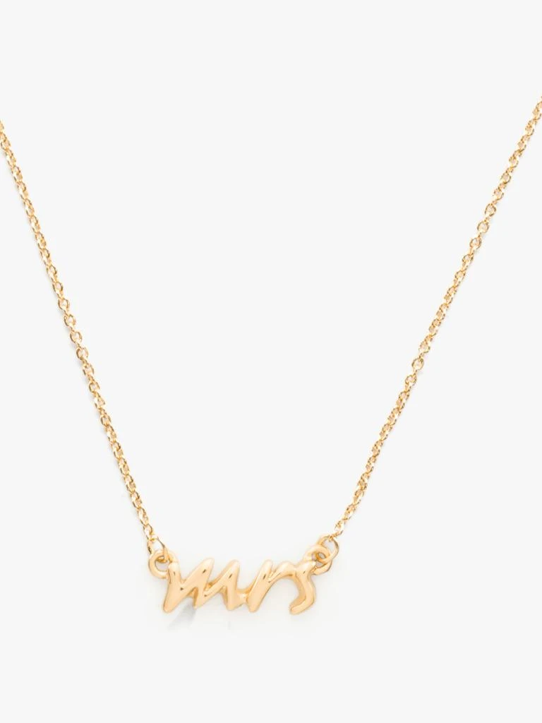 商品Kate Spade|"mrs" 项链,价格¥575,第1张图片
