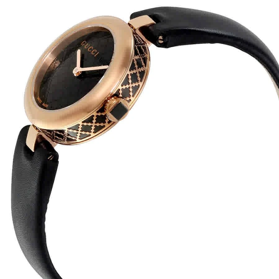 商品Gucci|Diamantissima Black Diamante Dial Ladies Watch YA141501,价格¥4541,第2张图片详细描述