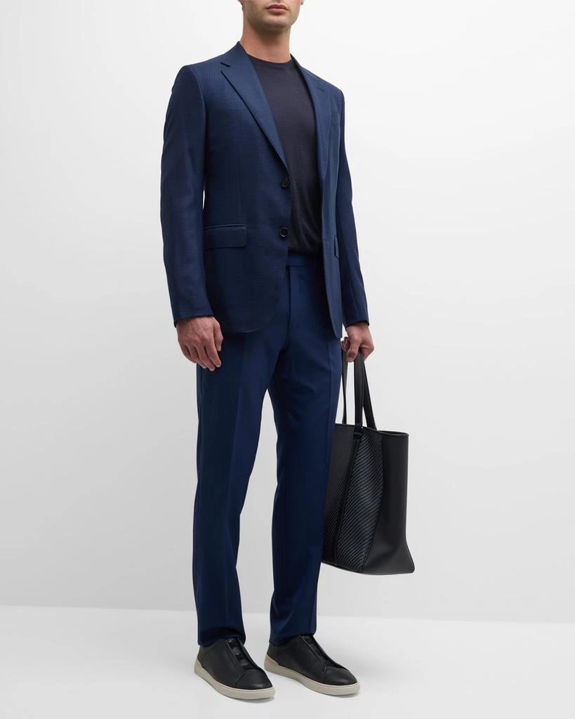 商品Zegna|Men's High Performance Wool Pants,价格¥7643,第3张图片详细描述