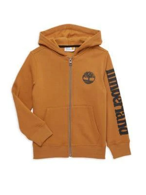 商品Timberland|​Kid’s Logo Zip Hoodie,价格¥222,第1张图片