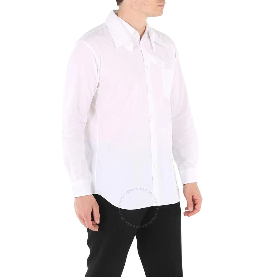 商品Comme des Garcons|Long Sleeve Double Collar Shirt In White,价格¥677,第3张图片详细描述