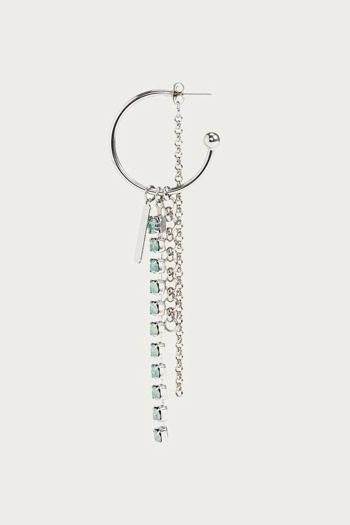 商品Justine Clenquet|Liv Earring in Silver,价格¥435,第1张图片