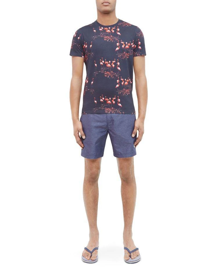 商品Ted Baker London|Flamingo Printed Tee,价格¥670,第3张图片详细描述