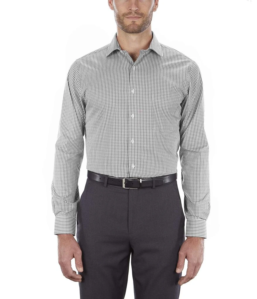商品Van Heusen|Men's Dress Shirt Regular Fit Flex Collar Check,价格¥201,第1张图片
