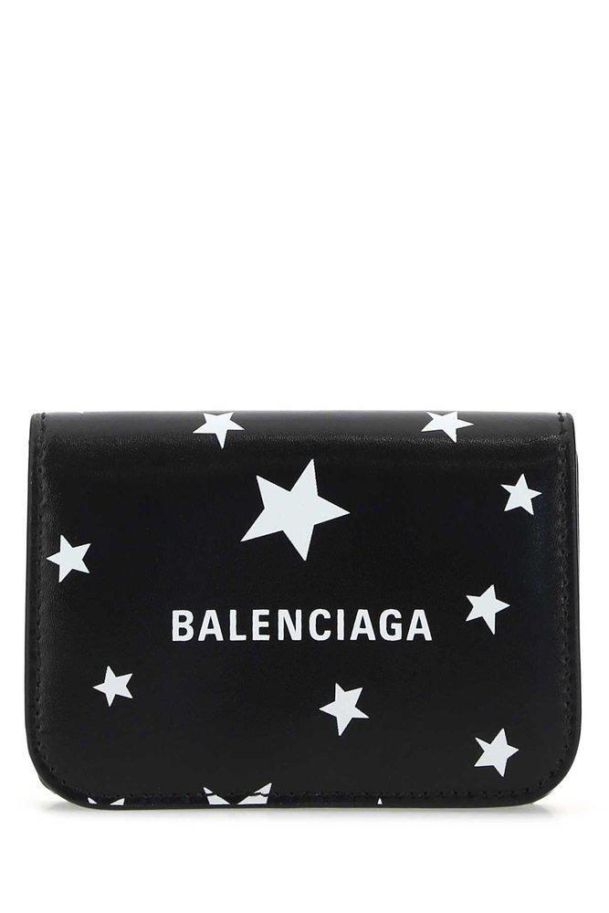 Balenciaga Logo Printed Wallet商品第1张图片规格展示