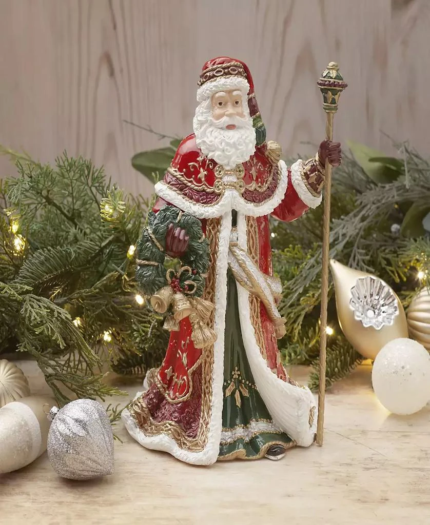 商品Fitz and Floyd|Noel Holiday Musical Santa Figurine, 11-inch,价格¥539,第5张图片详细描述