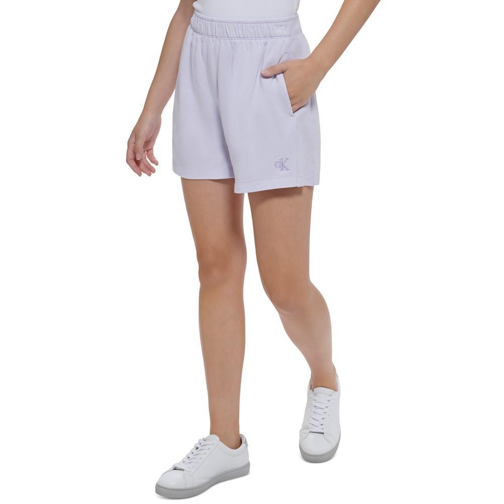 商品Calvin Klein|Women's High Waisted Cotton Shorts,价格¥221,第5张图片详细描述