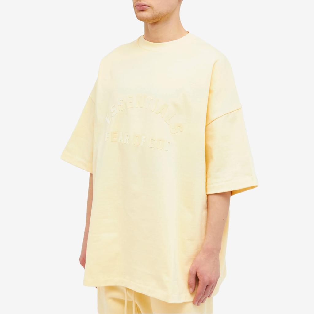関税込＊FEAR OF GOD ESSENTIALS＊フットボールTシャツ イエロー Fear of God Essentials Football Tee Garden Yellow Men's